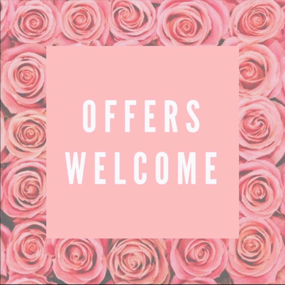 🌷🌹OFFERS ARE WELCOME!🌹🌷